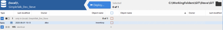 azure data studio data compare