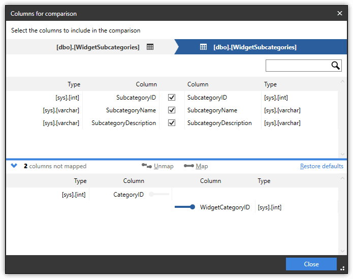 Using sql data compare to sync reference data redgate