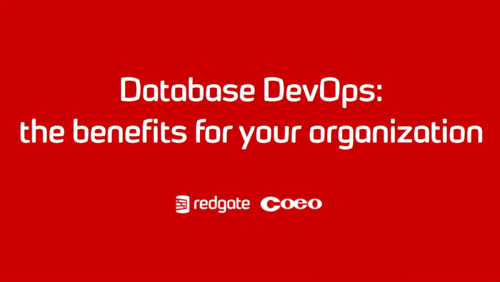 The Business Benefits Of Database Devops 