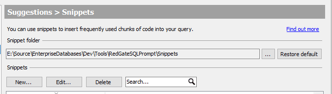 Sharing SQL Code Snippets with Coworkers, The World and Yourself | Redgate