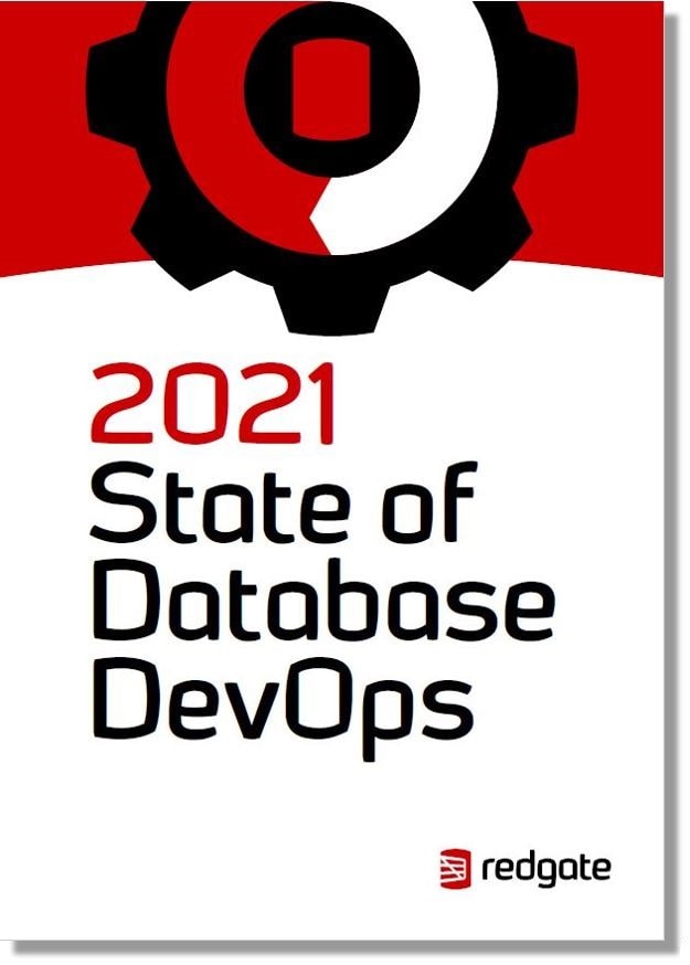 2021 State of Database DevOps report cover