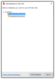Testing SQL Server Databases Using SQL Test | Redgate