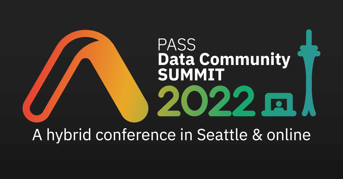 PASS Data Community Summit 2022 Program Update