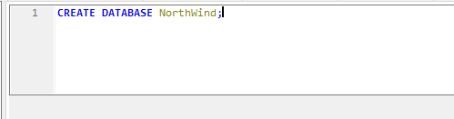 create empty PostgreSQL database
