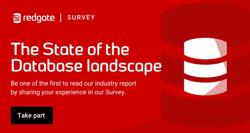 State of the Database Landscape survey