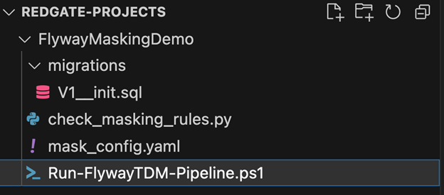 Flyway Masking Demo