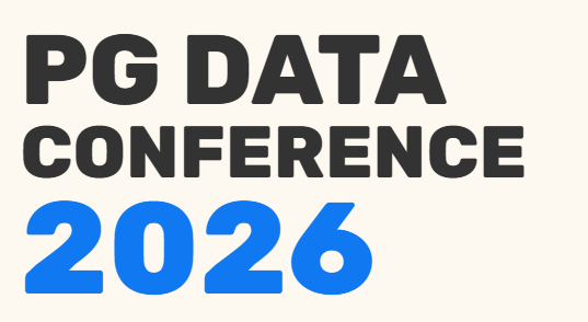 PG Data Conference 2026